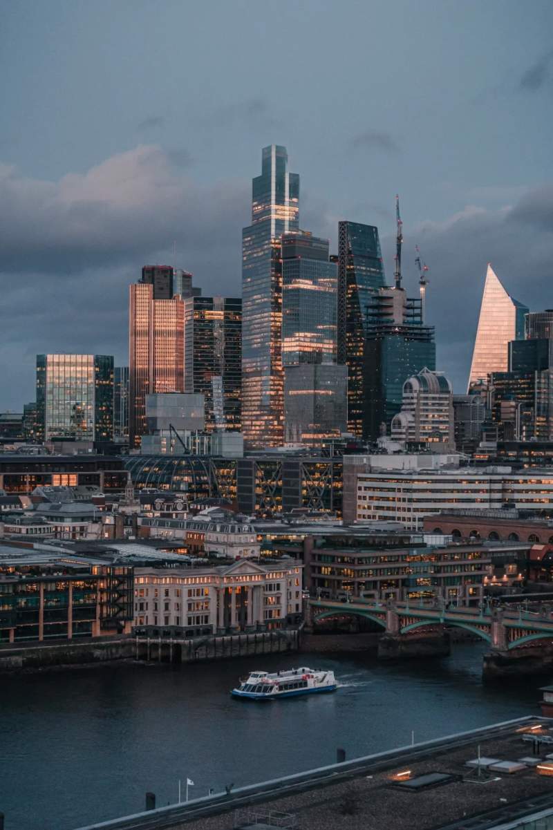 伦敦的天际线有种不同于纽约的美