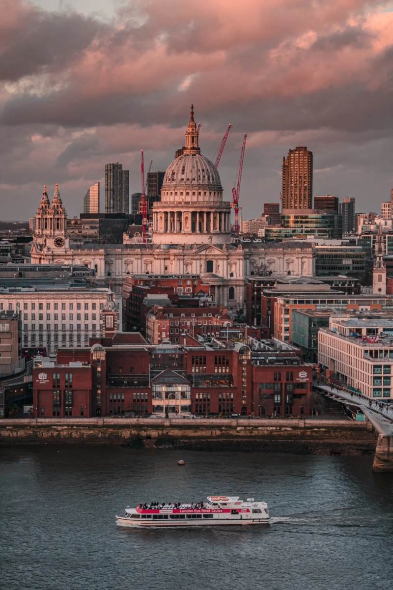 伦敦的天际线有种不同于纽约的美