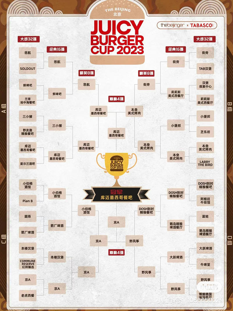 北京汉堡大赛赛程对阵