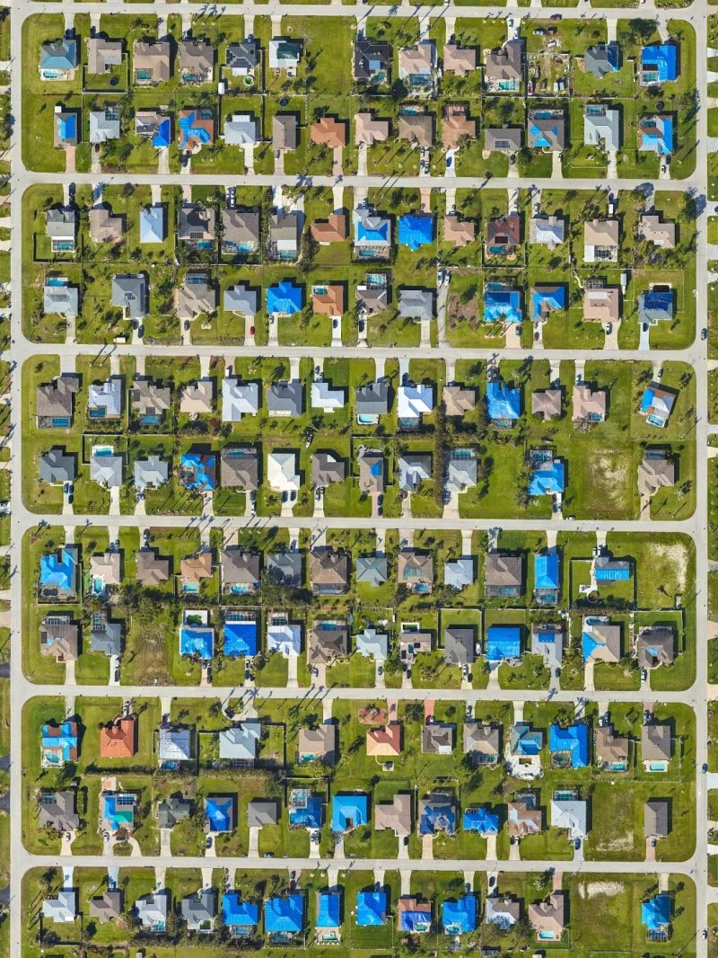 这房子布局看起来密集，其实并不密集