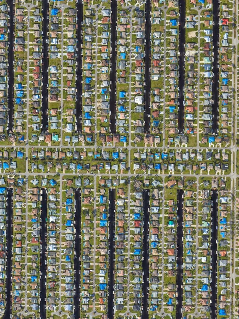 这房子布局看起来密集，其实并不密集