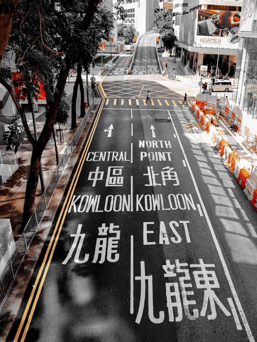 这条街道满足了我对香港的所有想象