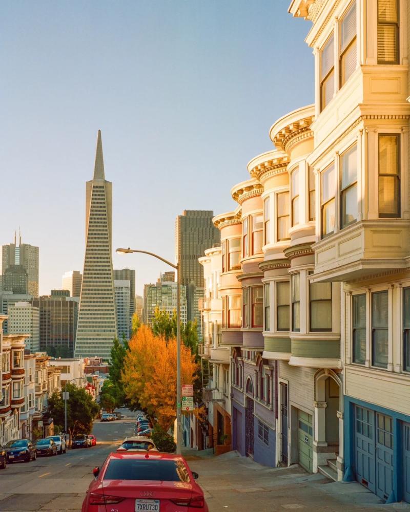 旧金山，这光美得不像话