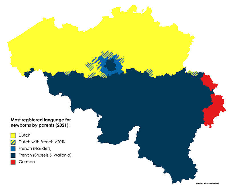 散装的比利时!是时候停止这官方语言的闹剧了!