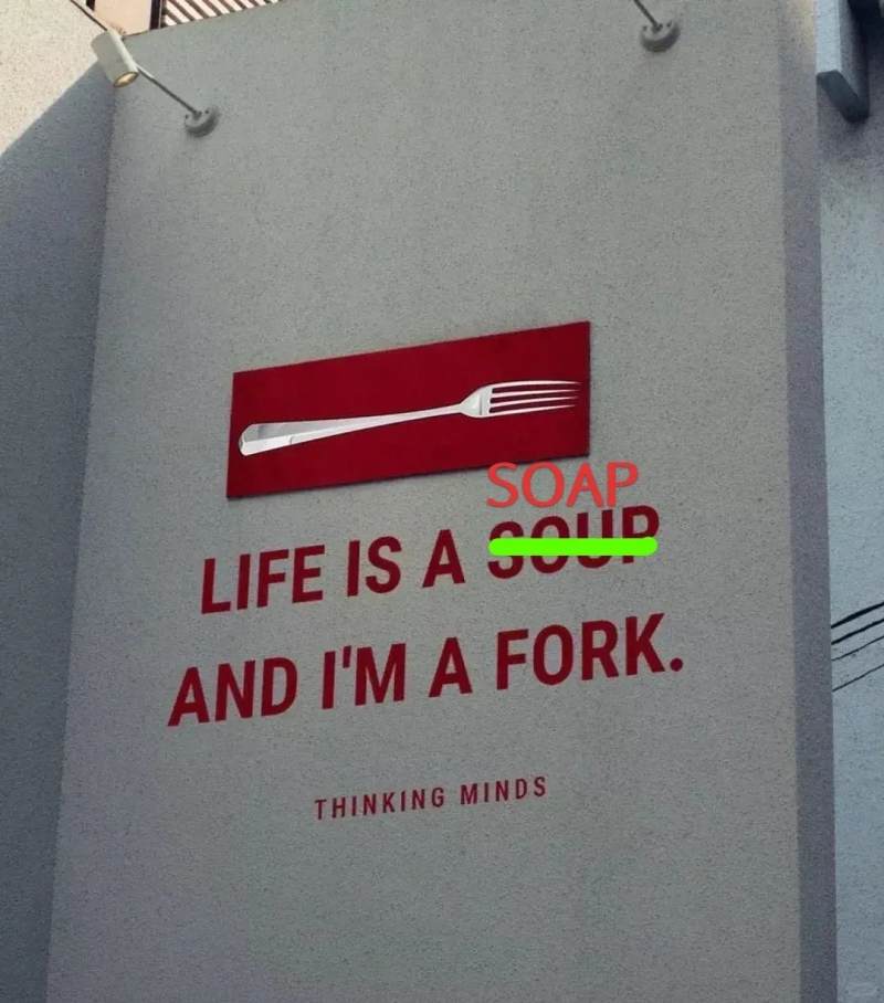 生活是汤 我是傻叉