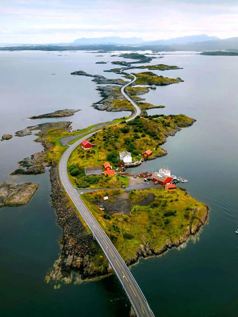 震撼无比的挪威大西洋之路，强烈建议自驾