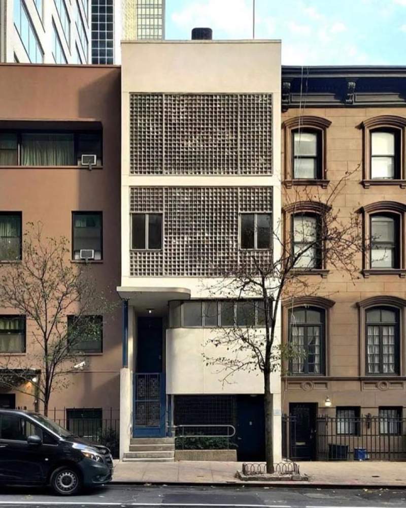 纽约1933年的联排别墅放在今天也是相当叛逆