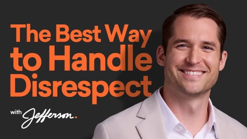 美国沟通专家杰斐逊·费希尔：如何在不失控的情况下应对不尊重
