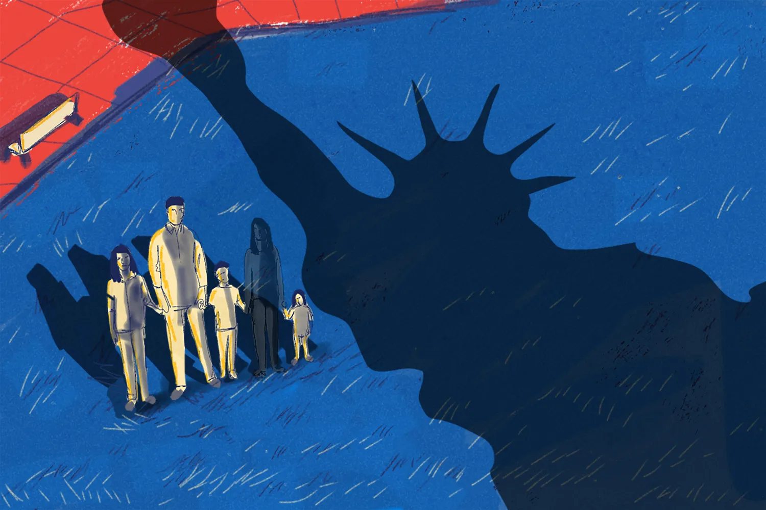 入境美国万一受阻，一定要选择 Withdraw，不要选择被遣返