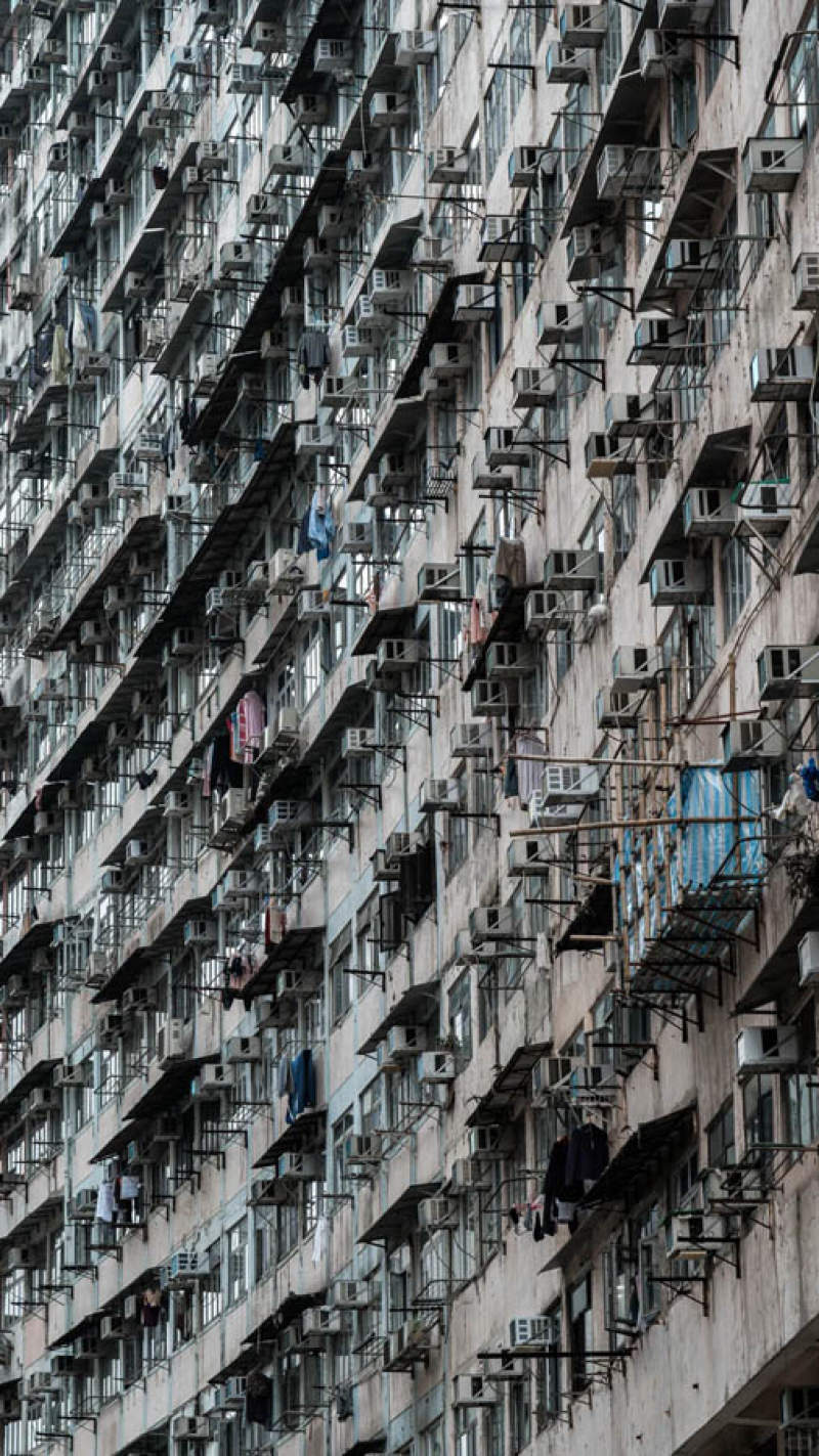 香港：人成为了钢筋水泥迷宫里的真正蝼蚁