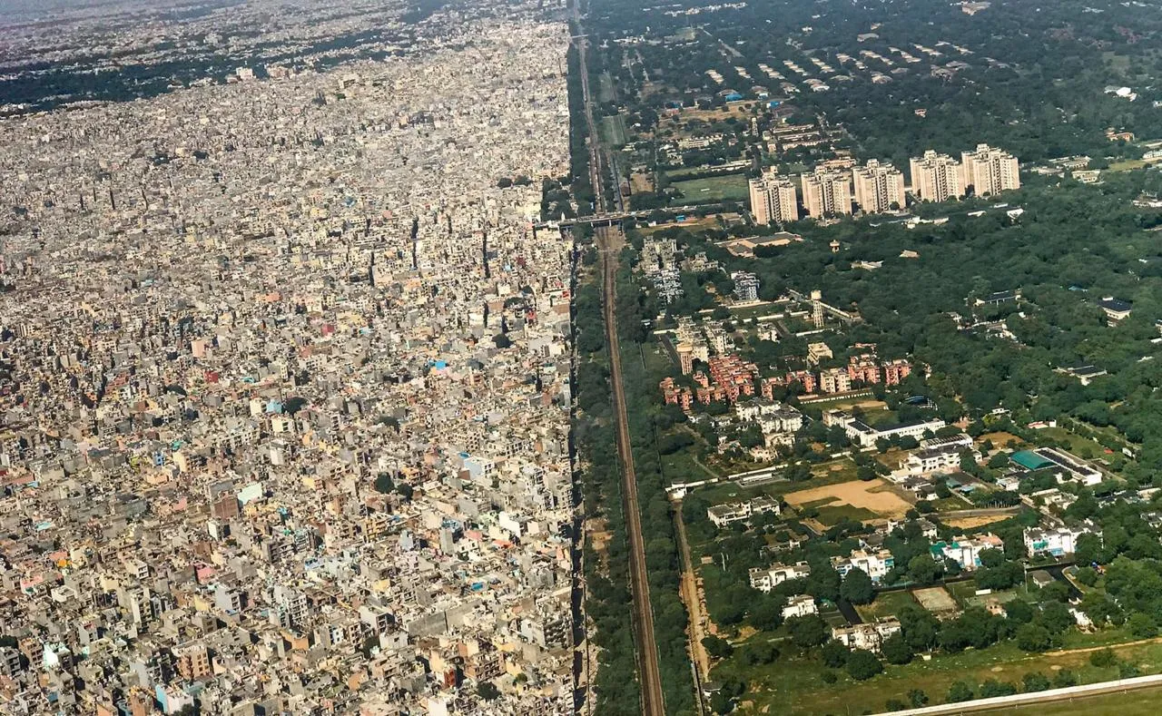 印度德里：触目惊心的分界线