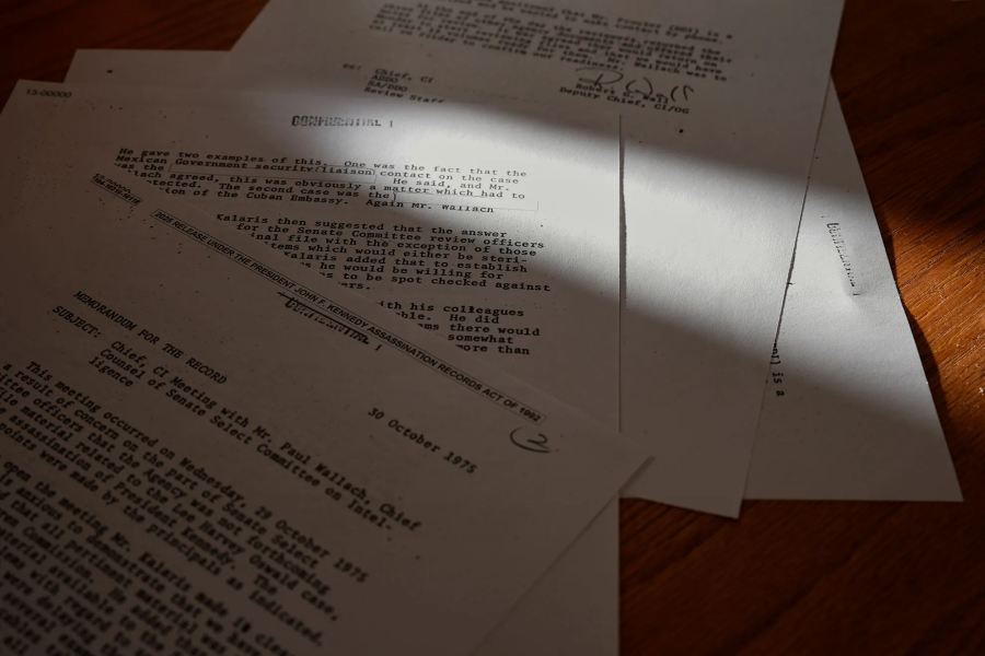 美国公布肯尼迪遇刺事件记录，共8万页文件